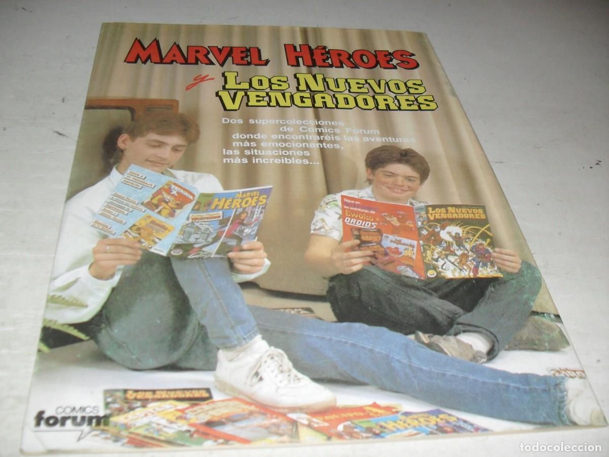 C&oacute;mics: LOS NUEVOS MUTANTES 18,(DE 65)DE COMPLEMENTO EL D.EXTRA&Ntilde;O,1986.LA 1&ordf;COLECCION DE FORUM. - Foto 2