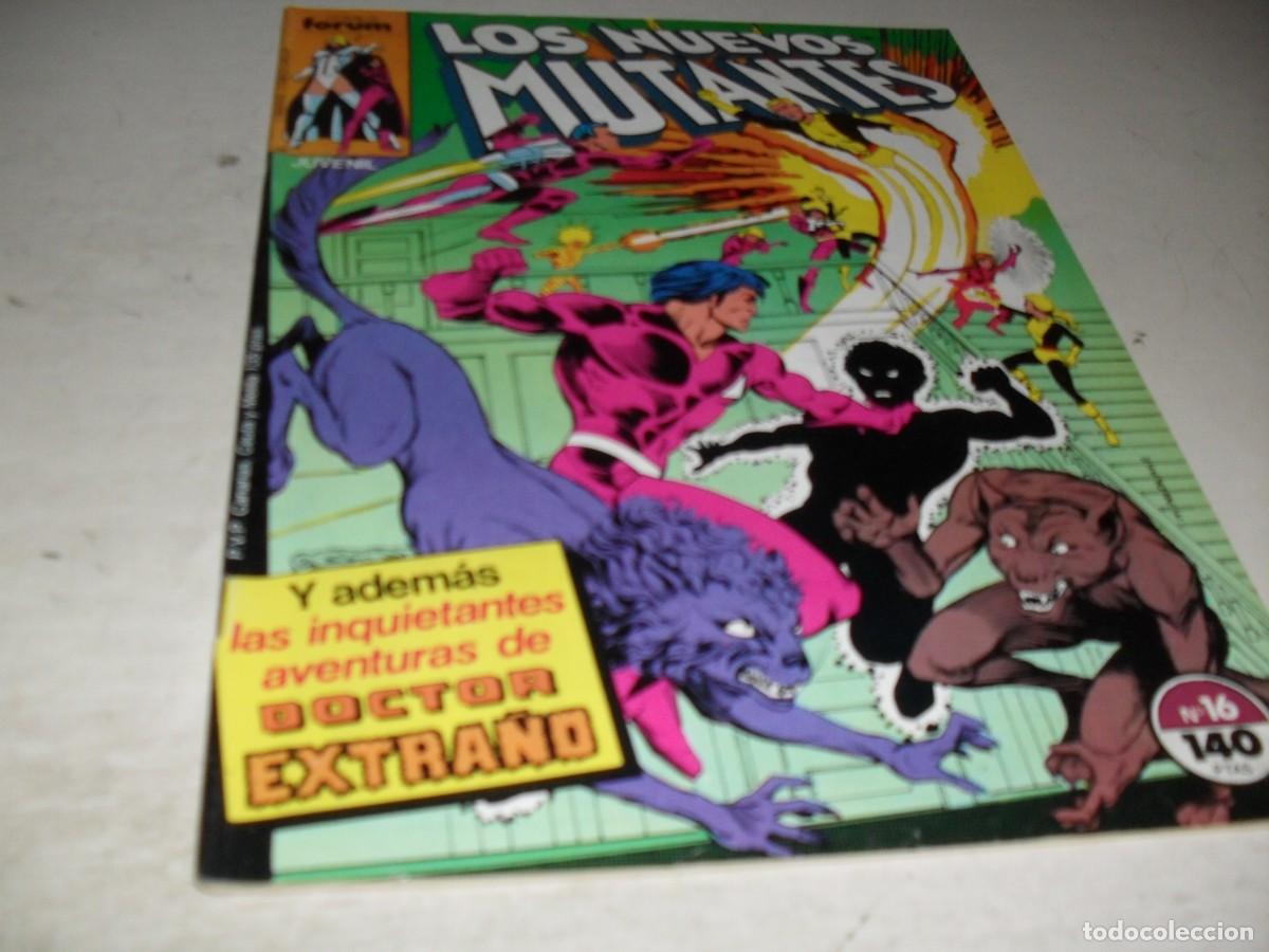 C&oacute;mics: LOS NUEVOS MUTANTES 16,(DE 65)DE COMPLEMENTO EL D.EXTRA&Ntilde;O,1986.LA 1&ordf;COLECCION DE FORUM. - Foto 1