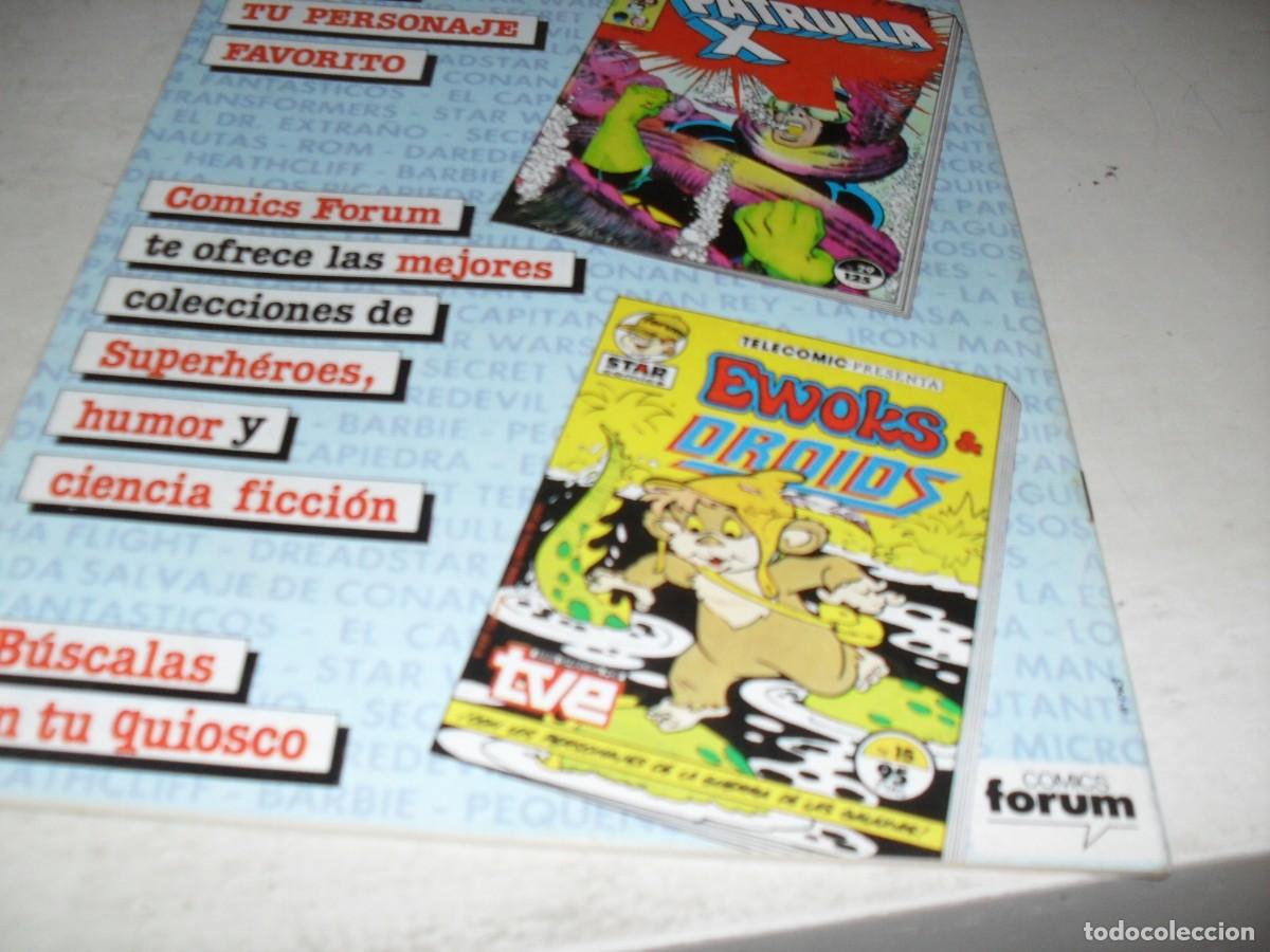 C&oacute;mics: LOS NUEVOS MUTANTES 13,(DE 65)DE COMPLEMENTO EL D.EXTRA&Ntilde;O,1986.LA 1&ordf;COLECCION DE FORUM. - Foto 2