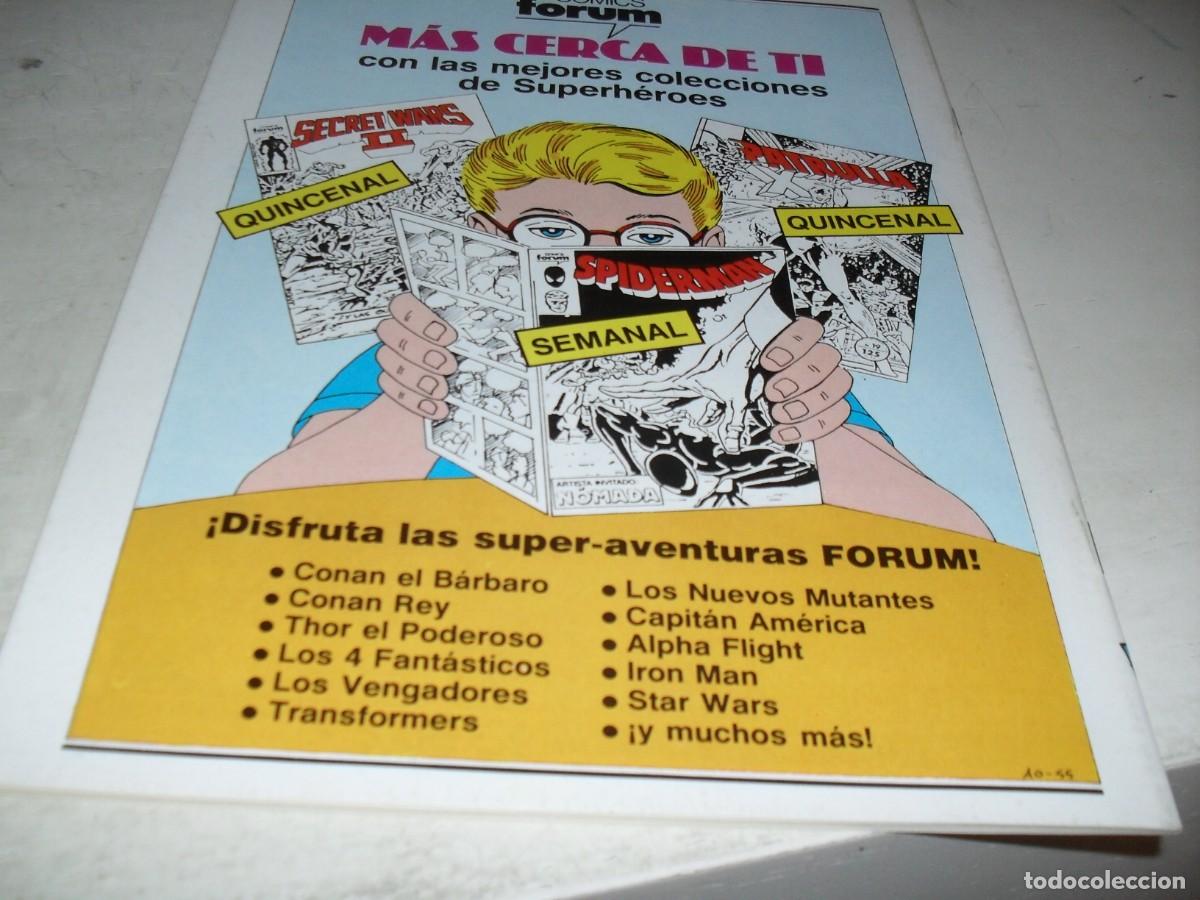 C&oacute;mics: LOS NUEVOS MUTANTES 8,(DE 65)CON EL D.EXTRA&Ntilde;O DE COMPLEMENTO.1986.LA 1&ordf;COLECCION DE FORUM. - Foto 2