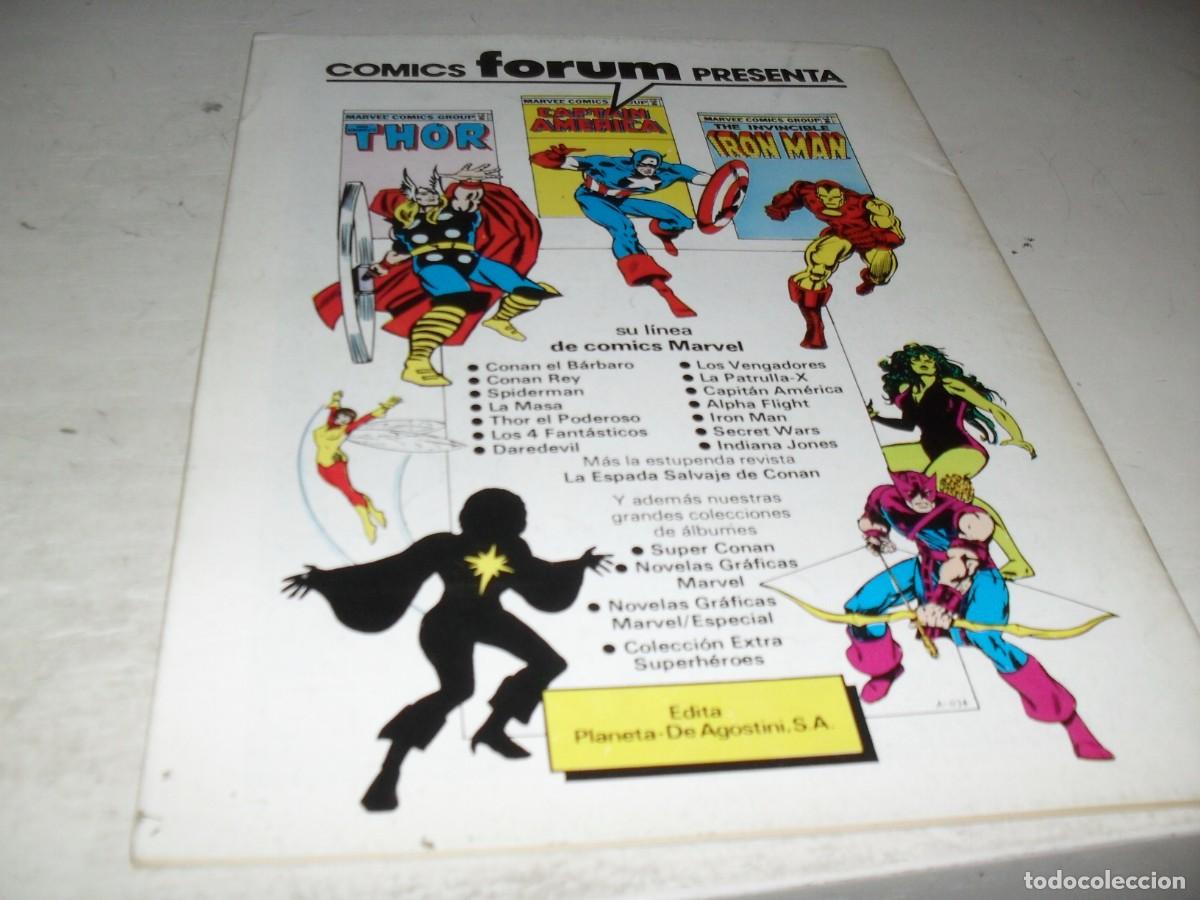 C&oacute;mics: LOS NUEVOS MUTANTES 5,(DE 65)CON EL D.EXTRA&Ntilde;O DE COMPLEMENTO.1986.LA 1&ordf;COLECCION DE FORUM. - Foto 2