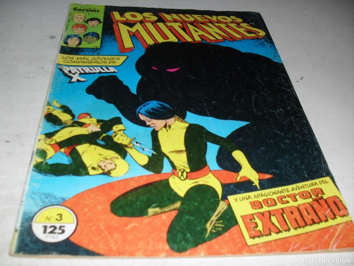 C&oacute;mics: LOS NUEVOS MUTANTES 3,(DE 65)CON EL D.EXTRA&Ntilde;O DE COMPLEMENTO.1986.LA 1&ordf;COLECCION DE FORUM. - Foto 1