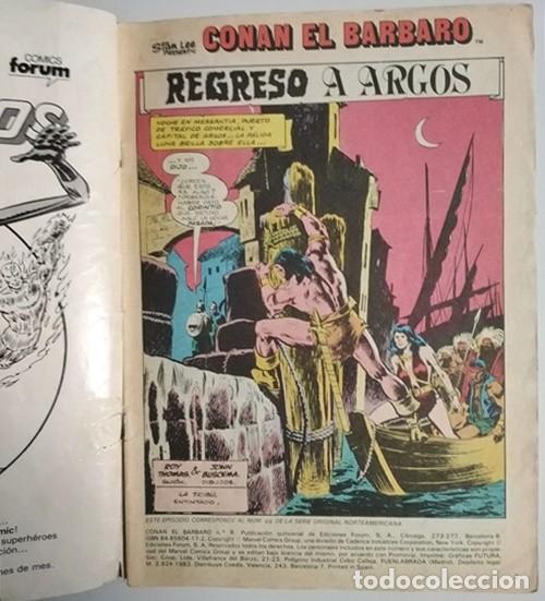 C&oacute;mics: Conan el B&aacute;rbaro, 8 (Roy Thomas, John Buscema) - Forum, 04/1983 - Foto 3