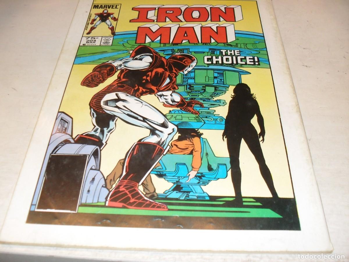 C&oacute;mics: IRON MAN 47,CON EL CAPITAN MARVEL DE COMPLEMENTO,(DE 58).FORUM,1985.LA 1&ordf;COLECCION DE FORUM - Foto 2