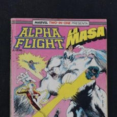 Cómics: ALPHA FLIGHT LA MASA (MARVEL TWO-IN-ONE) Nº 39 A 41 FORUM RETAPADO 1988