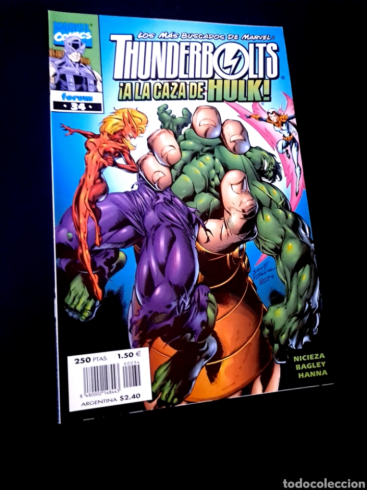 C&oacute;mics: DE KIOSCO THUNDERBOLTS 34 FORUM COMICS GRAPA