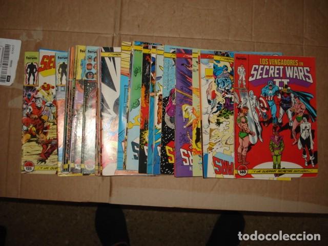 Comics: Secret wars II, 1986, completa, 38 n&uacute;meros, Forum, muy buen estado