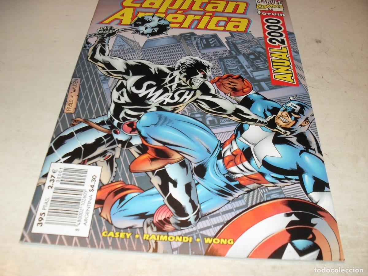 C&oacute;mics: CAPITAN AMERICA ANUAL 2000.FORUM,2000.DE KIOSKO - Foto 1