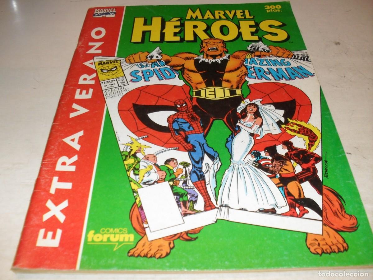 C&oacute;mics: MARVEL HEROES EXTRA 12,(DE 17)VERANO 1991.FORUM.DE KIOSKO