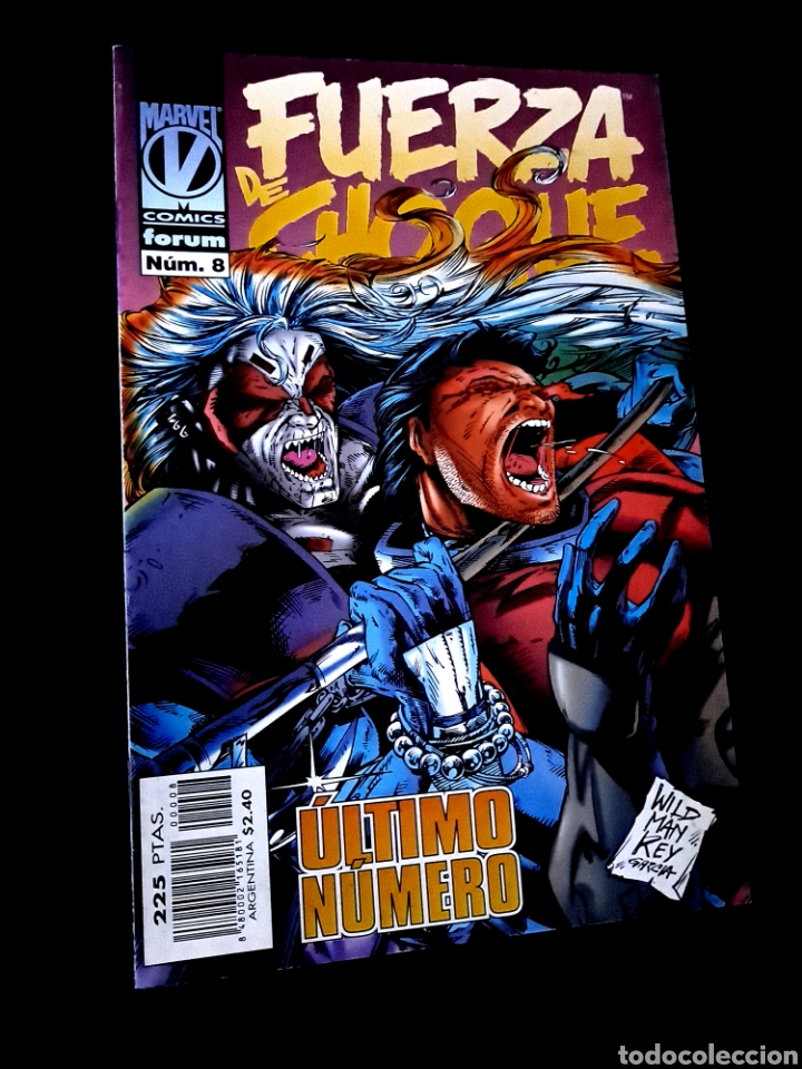 C&oacute;mics: MUY BUEN ESTADO FUERZA DE CHOQUE 8 FORUM COMICS GRAPA