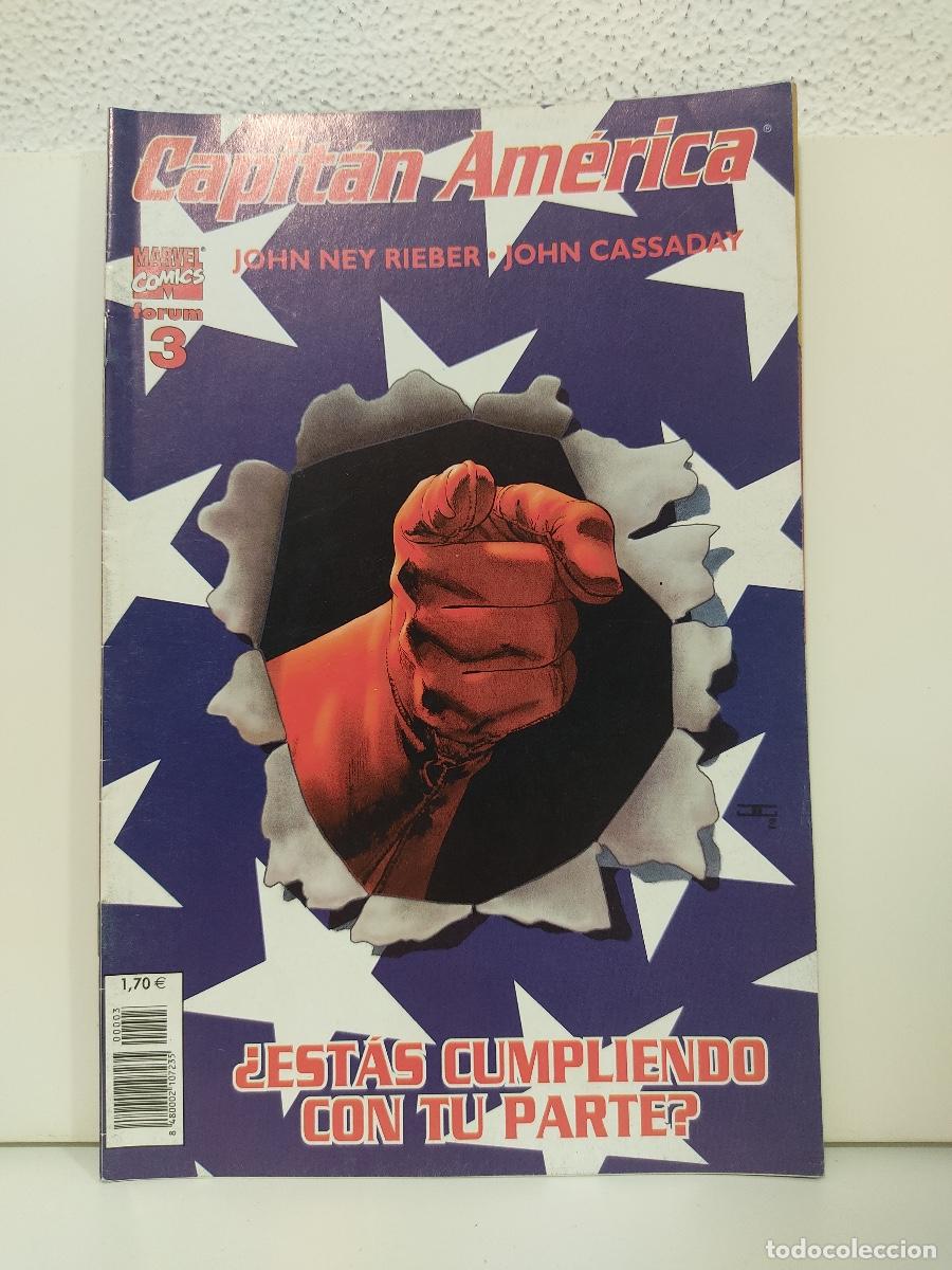 C&oacute;mics: CAPITAN AMERICA NUMERO 3 - FORUM - NUEVO - Foto 1