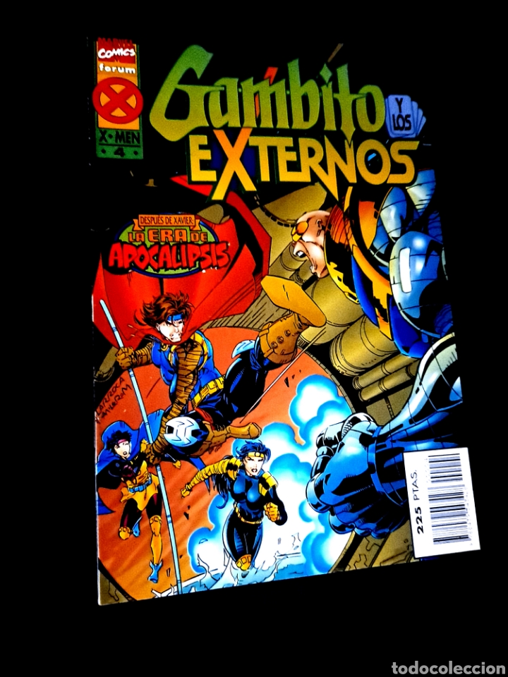 C&oacute;mics: CASI EXCELENTE ESTADO GAMBITO Y LOS EXTERNOS 4 FORUM COMICS GRAPA - Foto 1