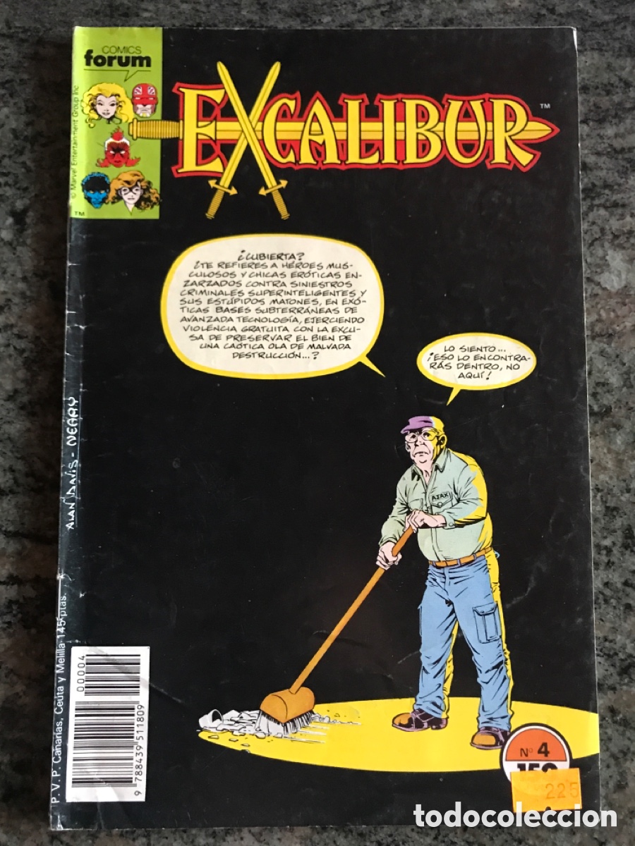 C&oacute;mics: Excalibur n&uacute;mero 4 volumen 1 - Foto 1