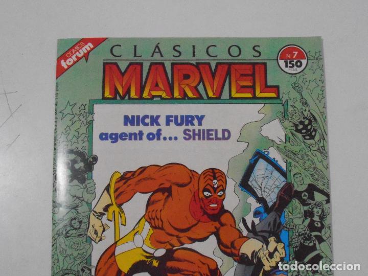 C&oacute;mics: COMIC, CLASICOS MARVEL, NICK FURY, N&ordm;7, FORUM - Foto 2