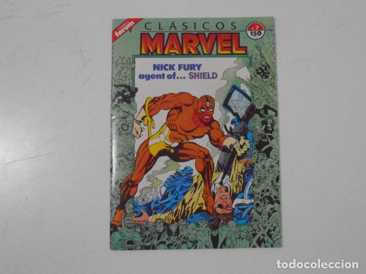 C&oacute;mics: COMIC, CLASICOS MARVEL, NICK FURY, N&ordm;7, FORUM - Foto 1