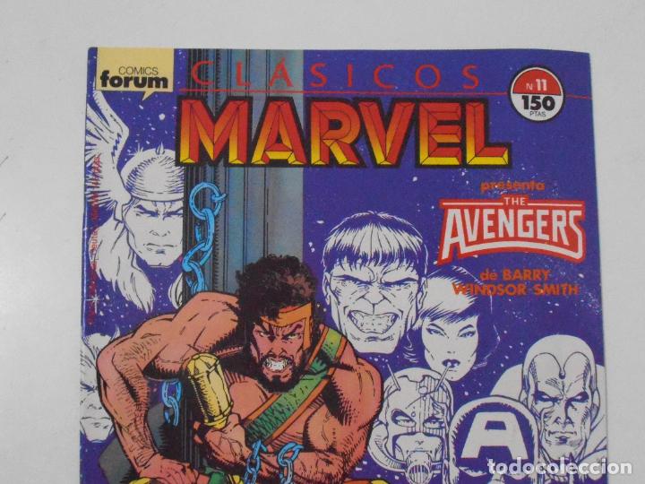 C&oacute;mics: COMIC, CLASICOS MARVEL AVENGERS, N&ordm;11 FORUM - Foto 2
