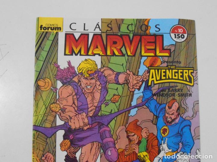 C&oacute;mics: COMIC, CLASICOS MARVEL AVENGERS, N&ordm;10 FORUM - Foto 2