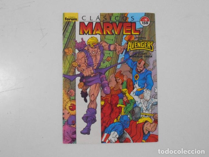 C&oacute;mics: COMIC, CLASICOS MARVEL AVENGERS, N&ordm;10 FORUM - Foto 1