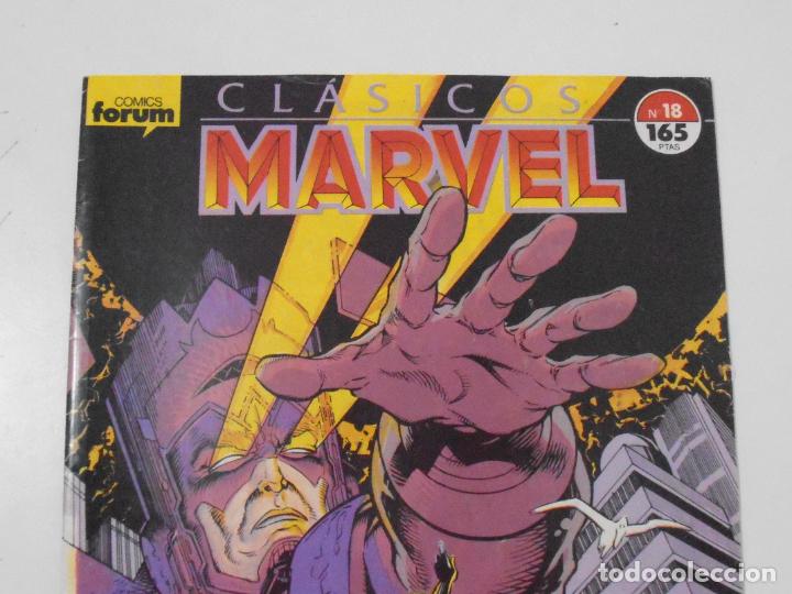 C&oacute;mics: COMIC, CLASICOS MARVEL ESTELA PLATEADA, N&ordm;18 FORUM - Foto 2