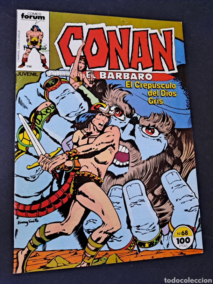 C&oacute;mics: EXCELENTE ESTADO CONAN EL BARBARO 68 FORUM COMICS GRAPA - Foto 1