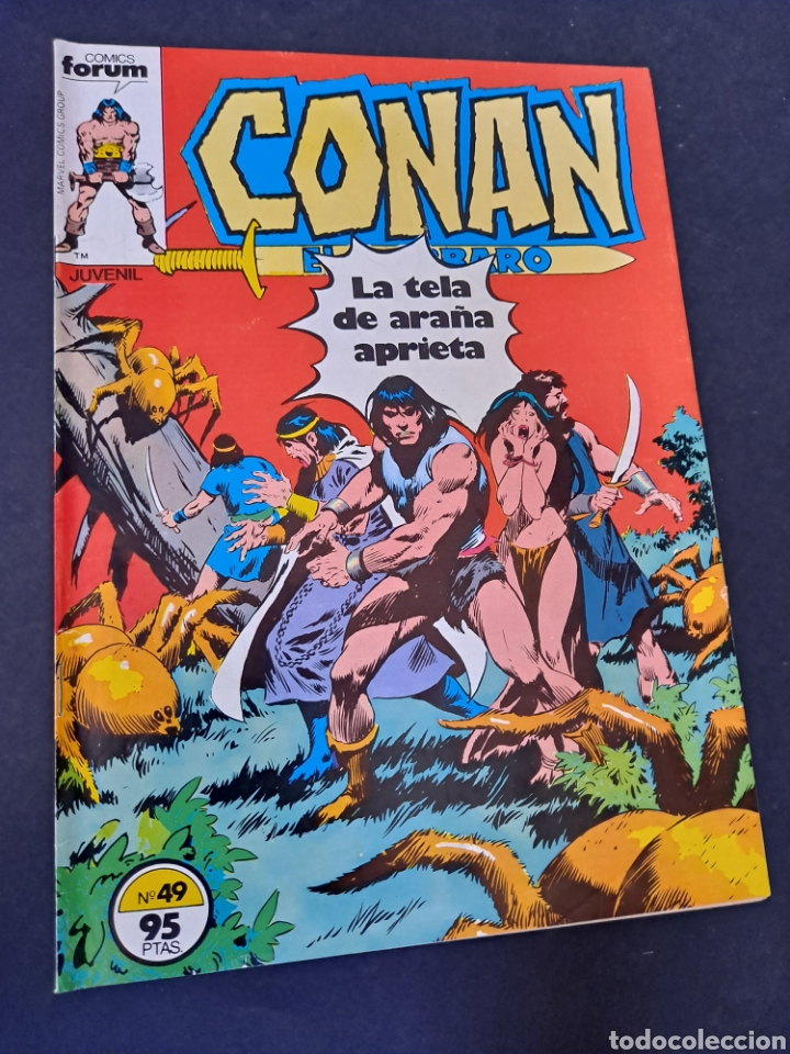 C&oacute;mics: EXCELENTE ESTADO CONAN EL BARBARO 49 FORUM COMICS GRAPA - Foto 1