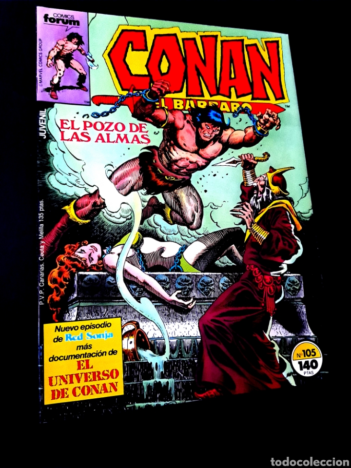 C&oacute;mics: EXCELENTE ESTADO CONAN EL BARBARO 105 FORUM COMICS GRAPA - Foto 1