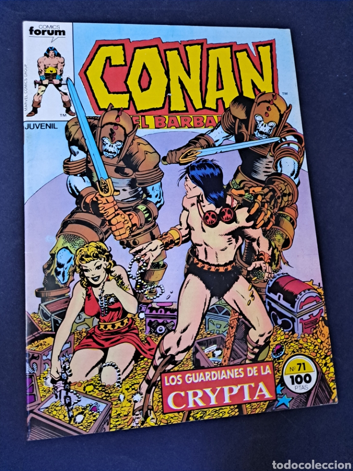 C&oacute;mics: EXCELENTE ESTADO CONAN EL BARBARO 71 FORUM COMICS GRAPA - Foto 1