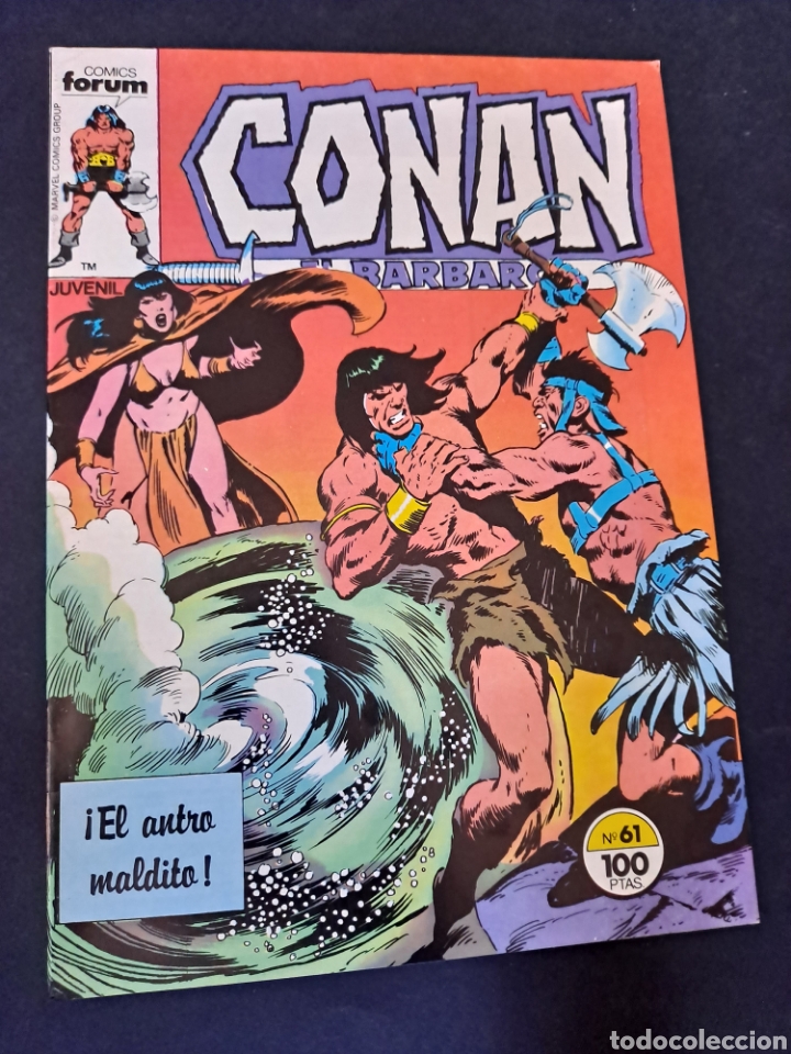 C&oacute;mics: EXCELENTE ESTADO CONAN EL BARBARO 61 FORUM COMICS GRAPA - Foto 1