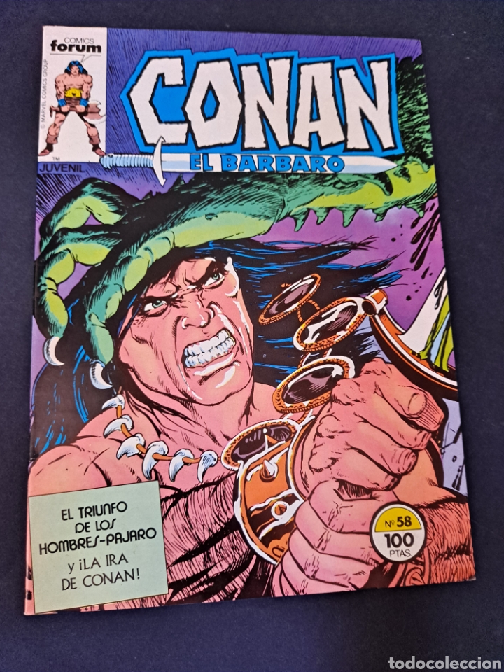 C&oacute;mics: EXCELENTE ESTADO CONAN EL BARBARO 58 FORUM COMICS GRAPA - Foto 1