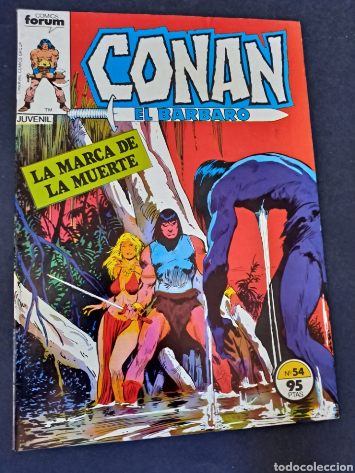 C&oacute;mics: EXCELENTE ESTADO CONAN EL BARBARO 54 FORUM COMICS GRAPA - Foto 1
