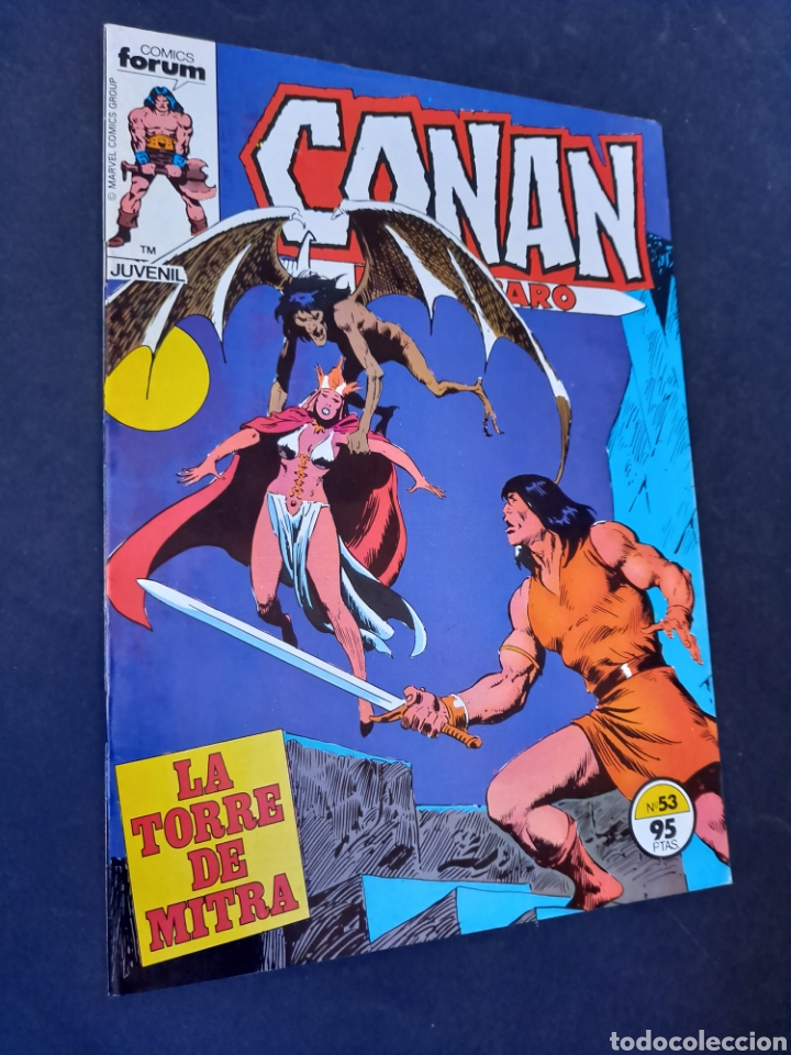 C&oacute;mics: EXCELENTE ESTADO CONAN EL BARBARO 53 FORUM COMICS GRAPA - Foto 1