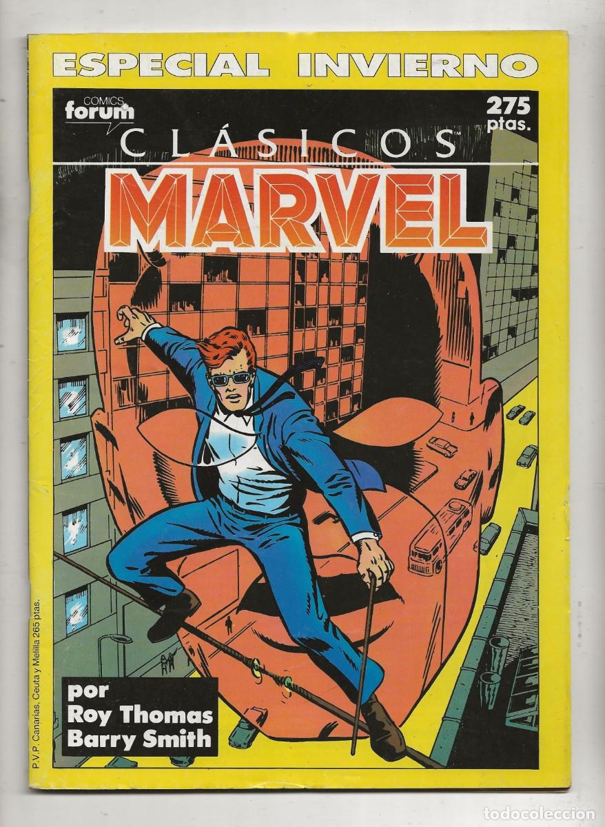 C&oacute;mics: CLASICOS MARVEL - ESPECIAL INVIERNO - 1990 EXCELENTE ESTADO - Foto 1