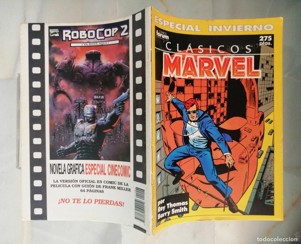 C&oacute;mics: CLASICOS MARVEL - ESPECIAL INVIERNO - 1990 EXCELENTE ESTADO - Foto 2