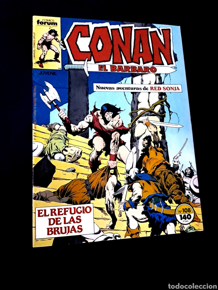 C&oacute;mics: EXCELENTE ESTADO CONAN EL BARBARO 108 FORUM COMICS GRAPA - Foto 1