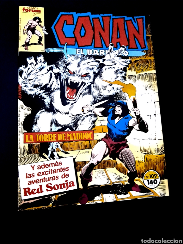 C&oacute;mics: EXCELENTE ESTADO CONAN EL BARBARO 109 FORUM COMICS GRAPA - Foto 1