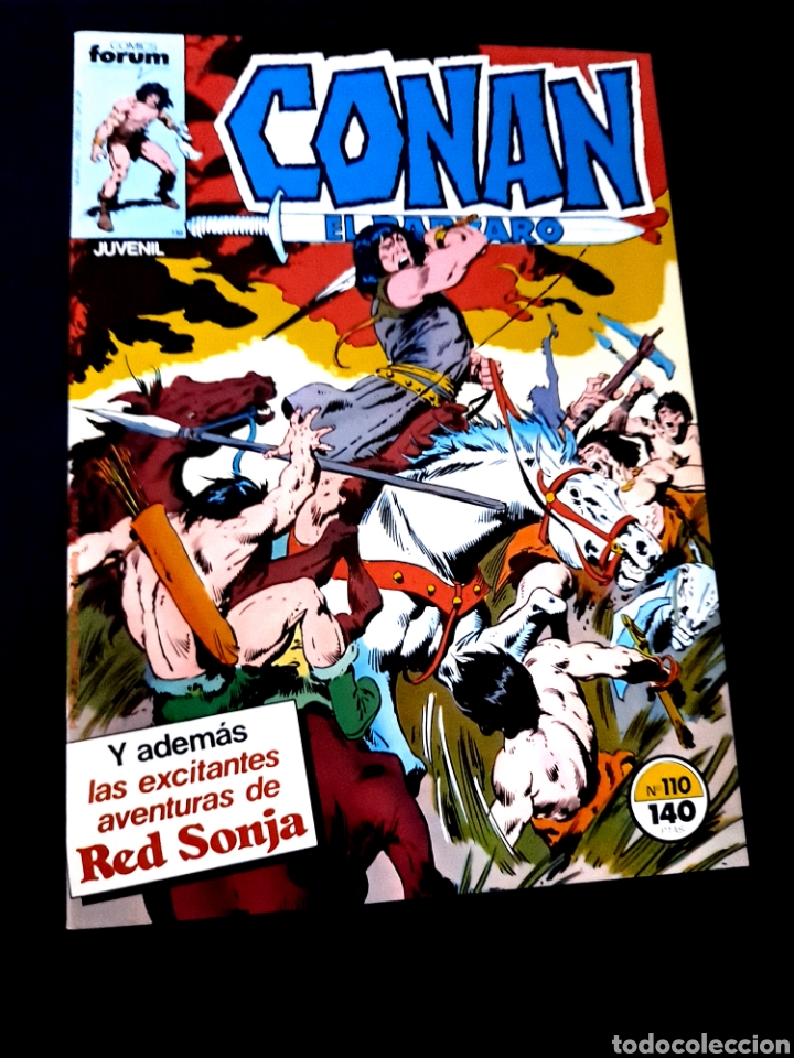 C&oacute;mics: EXCELENTE ESTADO CONAN EL BARBARO 110 FORUM COMICS GRAPA - Foto 1