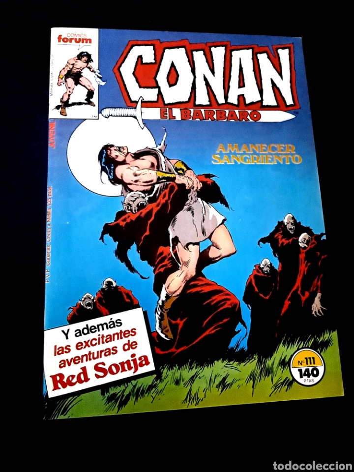 C&oacute;mics: EXCELENTE ESTADO CONAN EL BARBARO 111 FORUM COMICS GRAPA - Foto 1