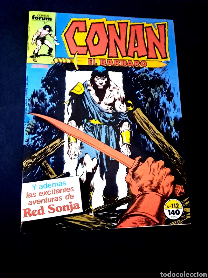 C&oacute;mics: EXCELENTE ESTADO CONAN EL BARBARO 112 FORUM COMICS GRAPA - Foto 1