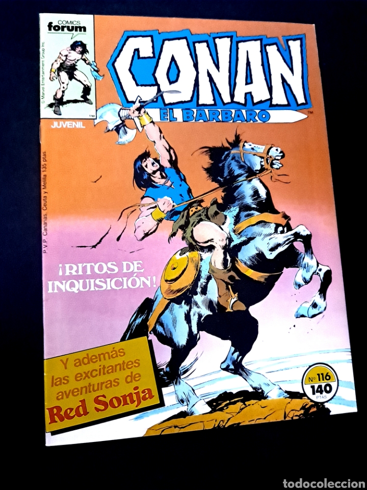 C&oacute;mics: EXCELENTE ESTADO CONAN EL BARBARO 116 FORUM COMICS GRAPA - Foto 1
