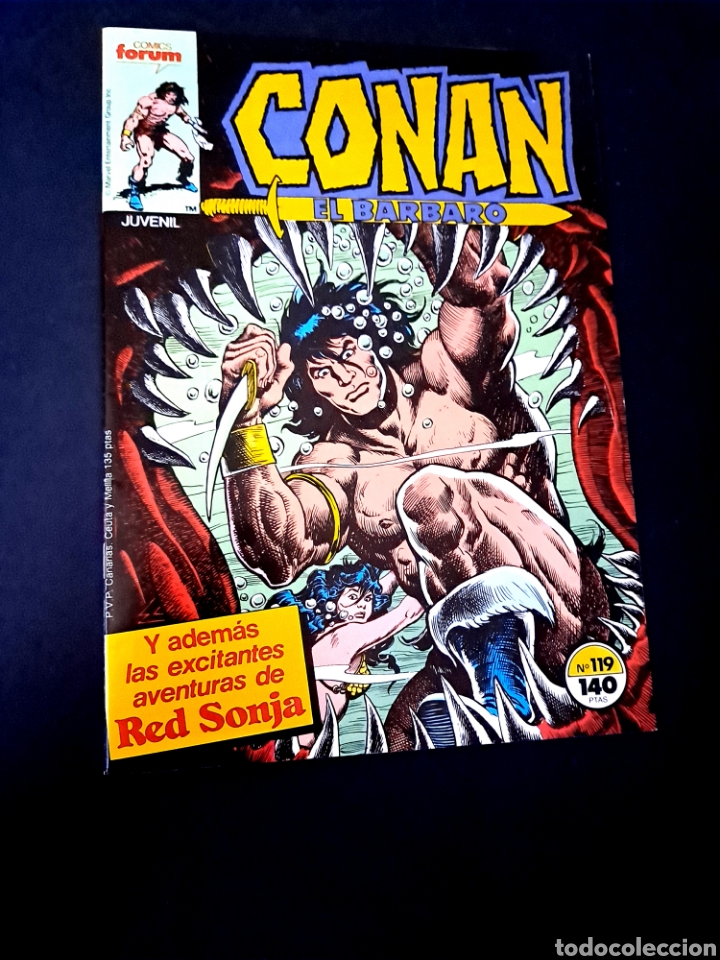 C&oacute;mics: EXCELENTE ESTADO CONAN EL BARBARO 119 FORUM COMICS GRAPA - Foto 1