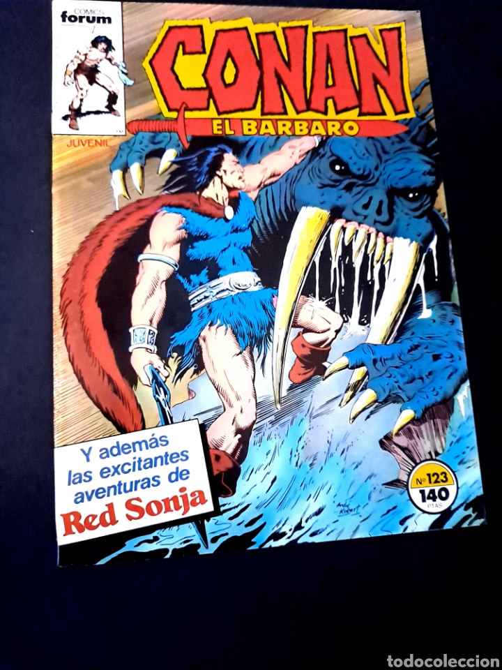C&oacute;mics: EXCELENTE ESTADO CONAN EL BARBARO 123 FORUM COMICS GRAPA - Foto 1