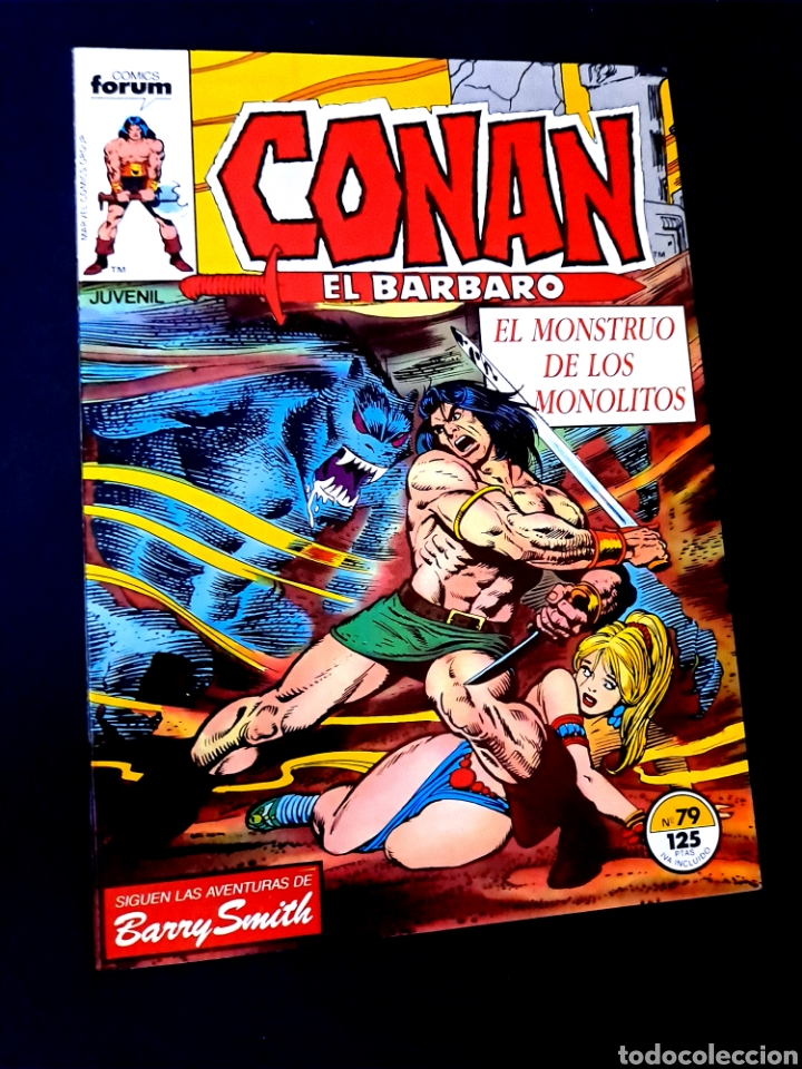 C&oacute;mics: EXCELENTE ESTADO CONAN EL BARBARO 79 FORUM COMICS GRAPA - Foto 1