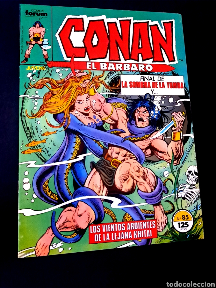 C&oacute;mics: EXCELENTE ESTADO CONAN EL BARBARO 85 FORUM COMICS GRAPA - Foto 1