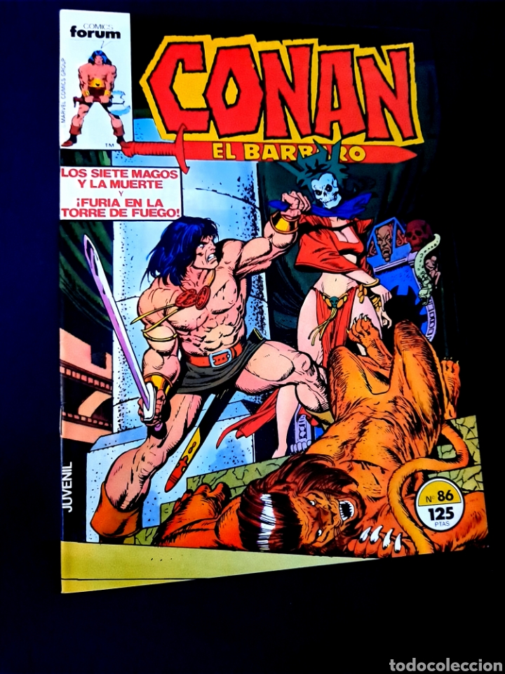 C&oacute;mics: EXCELENTE ESTADO CONAN EL BARBARO 86 FORUM COMICS GRAPA - Foto 1