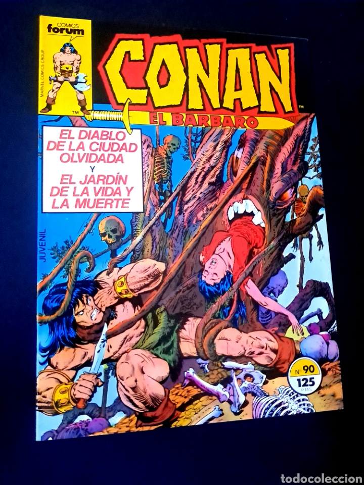 C&oacute;mics: EXCELENTE ESTADO CONAN EL BARBARO 90 FORUM COMICS GRAPA - Foto 1