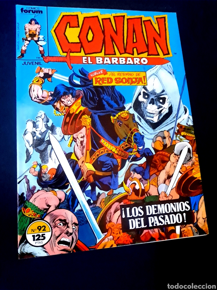 C&oacute;mics: EXCELENTE ESTADO CONAN EL BARBARO 92 FORUM COMICS GRAPA - Foto 1