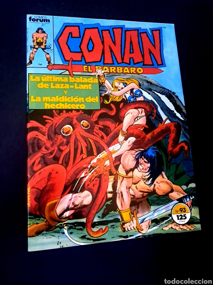 C&oacute;mics: EXCELENTE ESTADO CONAN EL BARBARO 93 FORUM COMICS GRAPA - Foto 1