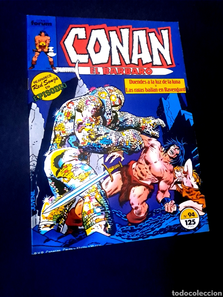 C&oacute;mics: EXCELENTE ESTADO CONAN EL BARBARO 94 FORUM COMICS GRAPA - Foto 1
