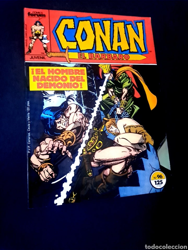 C&oacute;mics: EXCELENTE ESTADO CONAN EL BARBARO 96 FORUM COMICS GRAPA - Foto 1