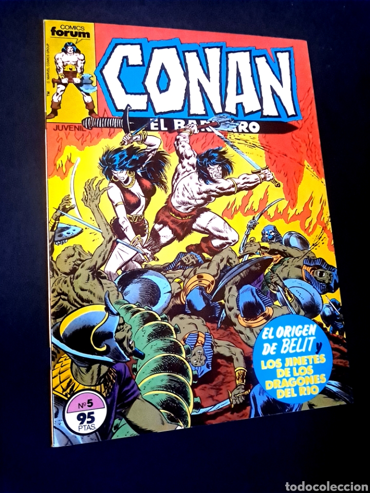 C&oacute;mics: EXCELENTE ESTADO CONAN EL BARBARO 5 FORUM COMICS GRAPA - Foto 1